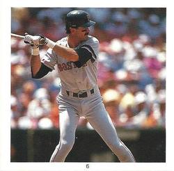 1991 Baseball's Best Home Run Kings Stickers #6 Dwight Evans Front