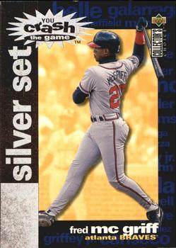 1995 Collector's Choice - You Crash the Game Silver Exchange #CR12 Fred McGriff Front