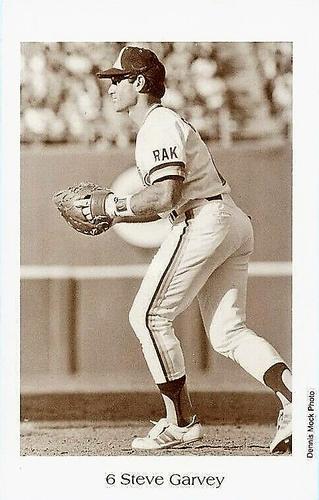 1984 Dennis Mock San Diego Padres Postcards #NNO Steve Garvey Front