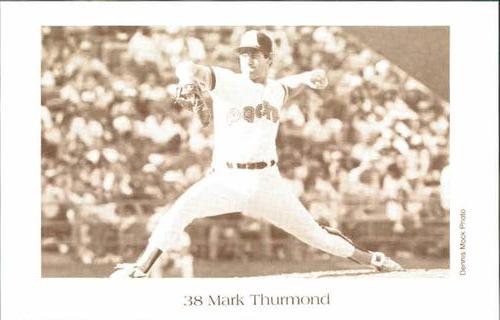 1984 Dennis Mock San Diego Padres Postcards #NNO Mark Thurmond Front