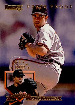1995 Donruss - Press Proofs #9 Mike Mussina Front