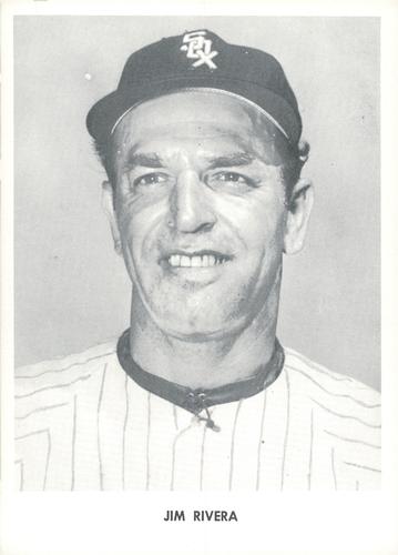 1958 Jay Publishing Chicago White Sox #NNO Jim Rivera Front
