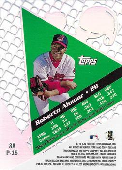 1999 Topps Tek - Pattern 15 #8A Roberto Alomar Back