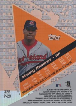 1999 Topps Tek - Pattern 29 #32B Manny Ramirez Back