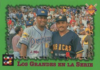 1995-96 Line Up Venezuelan Winter League #319 Jose Rijo / Urbano Lugo Front
