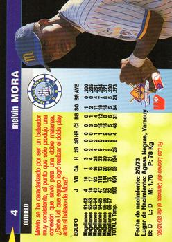 1997-98 Line Up Venezuelan Winter League #4 Melvin Mora Back
