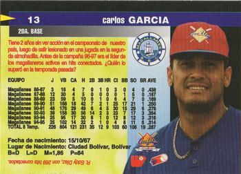 1997-98 Line Up Venezuelan Winter League #13 Carlos Garcia Back