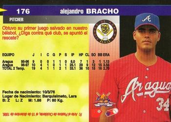 1997-98 Line Up Venezuelan Winter League #176 Alejandro Bracho Back