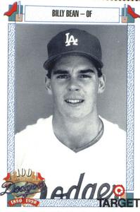 1990 Target Dodgers #39 Billy Bean Front