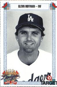 1990 Target Dodgers #351 Glenn Hoffman Front