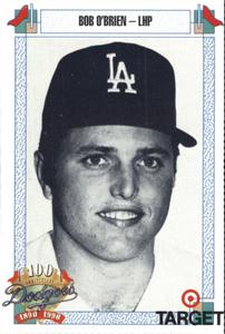 1990 Target Dodgers #583 Bob O'Brien Front