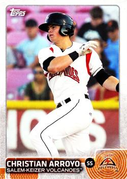 2015 Topps Pro Debut #26 Christian Arroyo Front