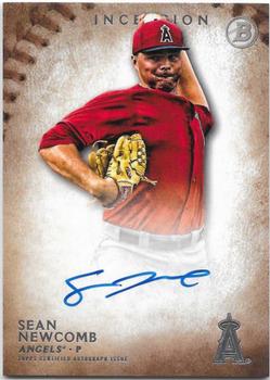 2015 Bowman Inception #PA-SN Sean Newcomb Front
