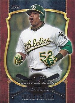 2015 Topps - First Home Run (Series One) #FHR-31 Yoenis Cespedes Front