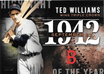 2015 Topps - Highlight of the Year #H-38 Ted Williams Front