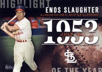 2015 Topps - Highlight of the Year #H-9 Enos Slaughter Front