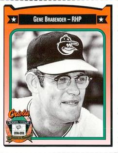 1991 Crown/Coca-Cola Baltimore Orioles #47 Gene Brabender Front