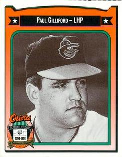 1991 Crown/Coca-Cola Baltimore Orioles #156 Paul Gilliford Front