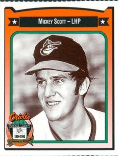 1991 Crown/Coca-Cola Baltimore Orioles #410 Mickey Scott Front