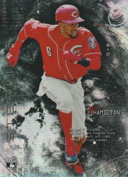 2014 Bowman Sterling - Refractors #10 Billy Hamilton Front