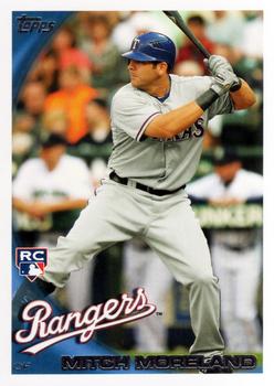 2010 Topps Update #US-202 Mitch Moreland Front