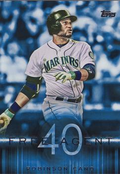 2015 Topps - Free Agent 40 #F40-2 Robinson Cano Front