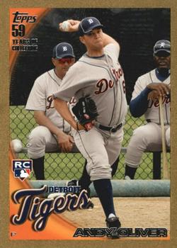 2010 Topps Update - Gold #US-52 Andy Oliver Front