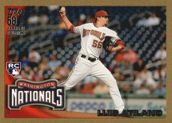 2010 Topps Update - Gold #US-183 Luis Atilano Front