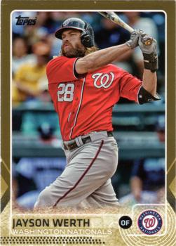 2015 Topps - Gold #6 Jayson Werth Front