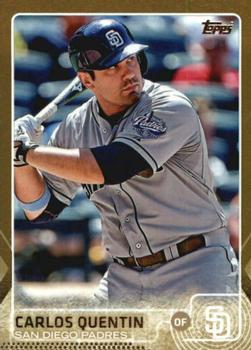 2015 Topps - Gold #32 Carlos Quentin Front