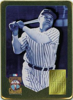 1996 Metallic Impressions The Original Hall Of Fame Electees #1 Babe Ruth Front