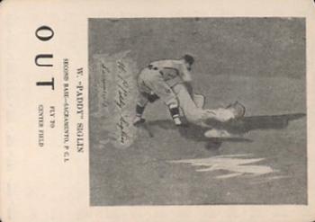 1924 WG7   Walter Mails Card Game #NNO Paddy Siglin Front