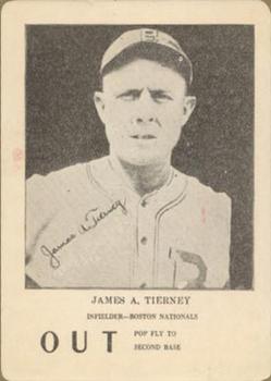 1924 WG7   Walter Mails Card Game #NNO Cotton Tierney Front