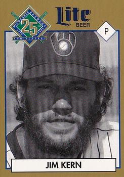 1994 Miller Brewing Milwaukee Brewers #NNO Jim Kern Front