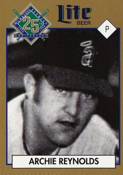 1994 Miller Brewing Milwaukee Brewers #NNO Archie Reynolds Front