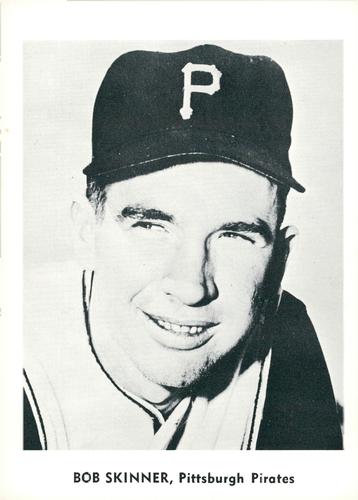 1960 Jay Publishing Pittsburgh Pirates Set B #NNO Bob Skinner Front
