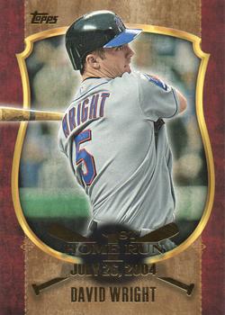 2015 Topps - First Home Run Gold (Series One) #FHR-03 David Wright Front