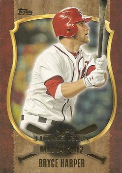 2015 Topps - First Home Run Gold (Series One) #FHR-06 Bryce Harper Front