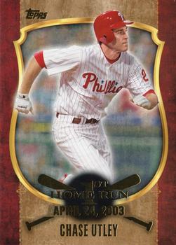 2015 Topps - First Home Run Gold (Series One) #FHR-23 Chase Utley Front