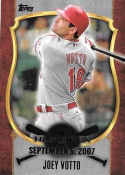 2015 Topps - First Home Run Silver (Series One) #FHR-25 Joey Votto Front