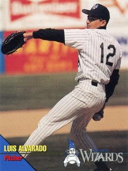 1995 Fort Wayne Wizards #1 Luis Alvarado Front