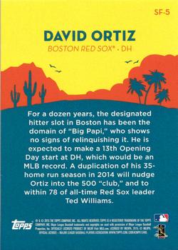 2015 Topps - Spring Fever #SF-5 David Ortiz Back