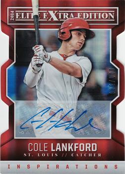 2014 Panini Elite Extra Edition - Signature Inspirations #19 Cole Lankford Front