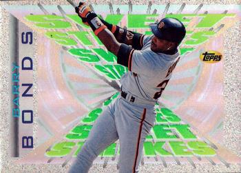 1997 Topps - Sweet Strokes #SS4 Barry Bonds Front