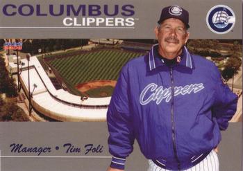 2008 Choice Columbus Clippers #28 Tim Foli Front