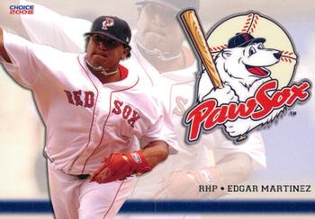 2008 Choice Pawtucket Red Sox #15 Edgar Martinez Front