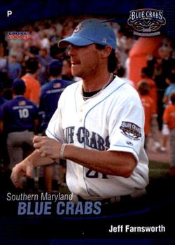 2008 Choice Southern Maryland Blue Crabs #06 Jeff Farnsworth Front