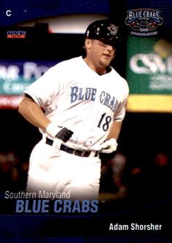2008 Choice Southern Maryland Blue Crabs #19 Adam Shorsher Front