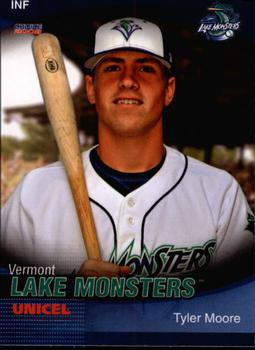 2008 Choice Vermont Lake Monsters #16 Tyler Moore Front