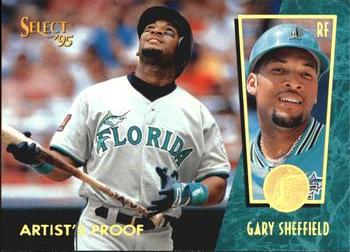 1995 Select - Artist's Proofs #62 Gary Sheffield Front